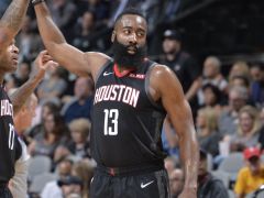 火箭VS太阳:火箭半场暂时以55-57落后太阳2分
