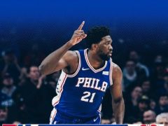 76人VS奇才：西蒙斯15+4+3巴特勒15+3+3，76人以68-45領先奇才