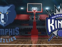 NBA常規(guī)賽灰熊vs國王，首節(jié)結束國王領先灰熊2分