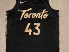 Drake品牌OVO为猛龙推出新城市版球衣