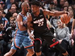 巴特勒14+10，保罗14+6+4，雷霆迎2连败