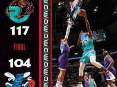 布魯克斯20分格拉漢姆16+10，灰熊戰(zhàn)勝黃蜂
