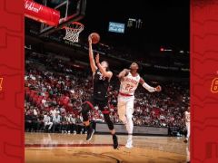 納恩36+6羅賓遜34分亨特28+4+3，熱火加時戰(zhàn)勝老鷹