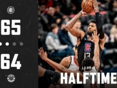 快船双核合砍61分17板 贝尔坦斯25分 快船轻取奇才