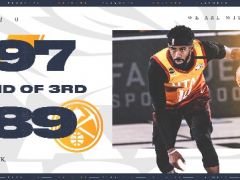 三節(jié)戰(zhàn)罷，掘金89-97被反超，米切爾33+4+6，克拉克森21+3！