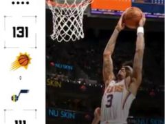 卢比奥22+11+7断米切尔38分,太阳战胜爵士