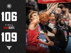 拉文31分哈雷尔30+7公牛绝杀残阵快船