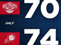 布克44+8+9 鮑爾20+11 太陽戰(zhàn)勝勝鵜鶘