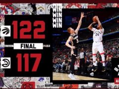 鮑威爾27分特雷-楊42+6+1，猛龍戰(zhàn)勝老鷹
