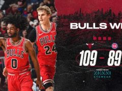 马尔卡宁24分 罗斯18分 公牛战胜活塞