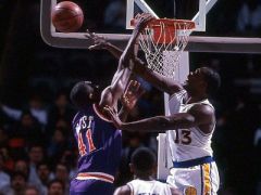 马克-韦斯特以64.7%的投篮命中率成为1990-91赛季投篮命中率最高的球员