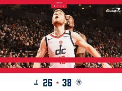 首节战报:阿奴诺比11+4,鲍威尔9+1,猛龙38-26领先奇才