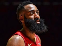 手感火热!哈登半场砍下36分,连续21场30+跃居NBA历史第四