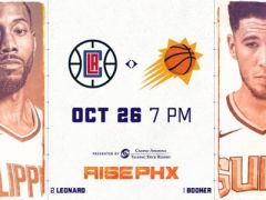 NBA常规赛快船VS太阳,第一节结束太阳领先快船4分