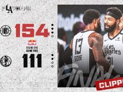 快船154-111力克獨(dú)行俠，拿下天山之戰(zhàn)的勝利！