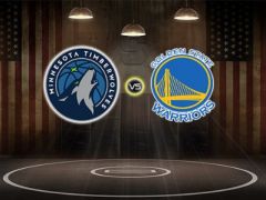 半场战报:拉塞尔13+1,伯克斯10勇士57-43领先森林狼