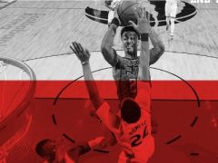 第三节战报:老鹰暂时以77-80落后猛龙3分