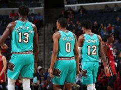 NBA常規(guī)賽熱火vs灰熊，第一節(jié)結(jié)束灰熊領(lǐng)先熱火4分