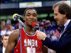 1986年NBA全明星赛：约翰逊当选票王，伊塞亚-托马斯获MVP