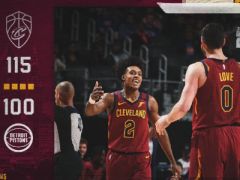 樂福20+7杰克遜16+2+2，騎士戰(zhàn)勝活塞
