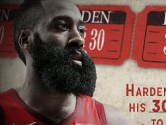 NBA明日前瞻：大胡子延续30+纪录，火箭欲客场复仇森林狼