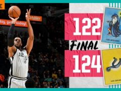 雙德爆發(fā)合砍53分，馬刺險勝奇才2分