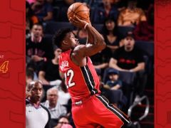 半场战报:巴特勒30+3 布克15分 热火领先太阳7分