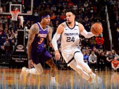 半场战报:瓦兰丘纳斯20+3,布鲁克斯13+3,灰熊62-57领先太阳