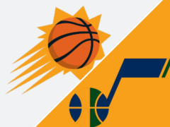 NBA季前赛：三节结束，爵士队以87-83领先太阳队