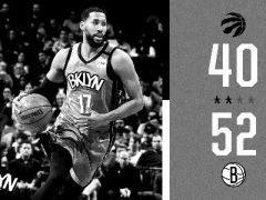 勒韦尔20+7伊巴卡28+9,篮网战胜猛龙