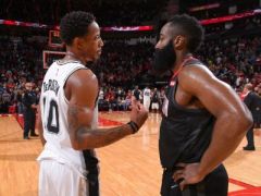 NBA現(xiàn)役第一科蜜球星，北境孤獨(dú)之王德羅贊
