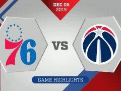 比尔26+10 哈里斯33+7 奇才战胜76人
