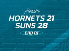 NBA常规赛太阳vs黄蜂,第一节结束太阳领先黄蜂7分