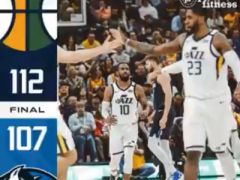 戈贝尔22+17东契奇25+6+7,爵士战胜独行侠
