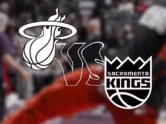 NBA常規(guī)賽熱火vs國王，首節(jié)結(jié)束國王領(lǐng)先熱火2分