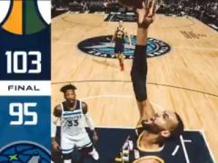 米切尔26+7唐斯14+1,爵士胜森林狼止住两连败