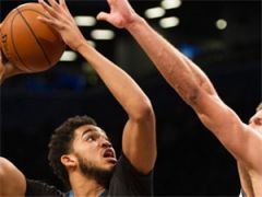 NBA常规赛奇才vs篮网，首节战罢篮网以38-28领先对手10分