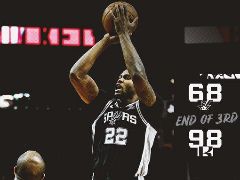 NBA季前赛：三节结束，火箭队以98-68领先马刺30分！
