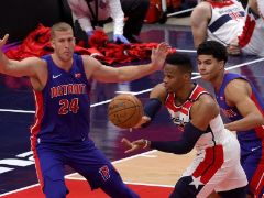 NBA季前賽：威少精彩首秀，與比爾聯(lián)手砍下23+10拿下活塞！