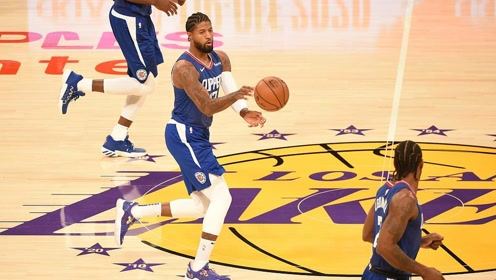 【NBA集锦】乔治vs湖人集锦 33+6+3末节11分证明超巨身份