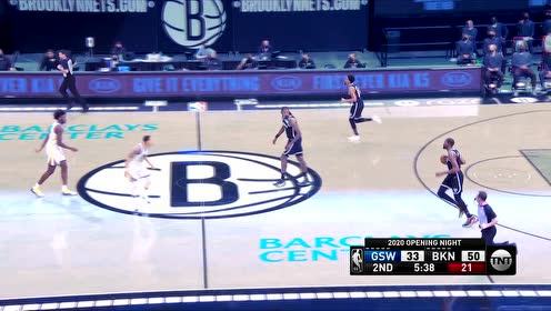 【NBA集錦】都不防了？庫里空位三分淡定瞄準(zhǔn)直擊靶心