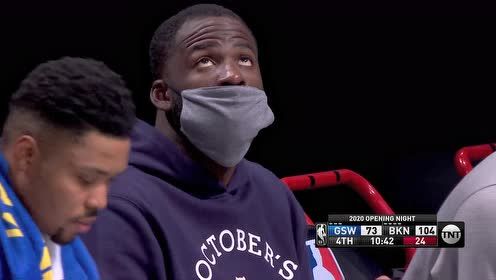 【NBA集錦】沒有他能不能拿冠軍？追夢(mèng)格林表情凝重vs杜蘭特一臉輕松