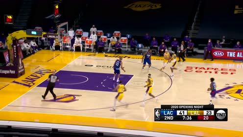 【NBA集锦】即插即用的球员 霍顿-塔克登场之后一下子打破了得分荒