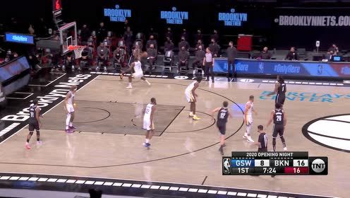 【NBA集錦】死神杜一步過掉防守 空中滑翔無懼對(duì)抗暴力雙臂暴扣打停比賽