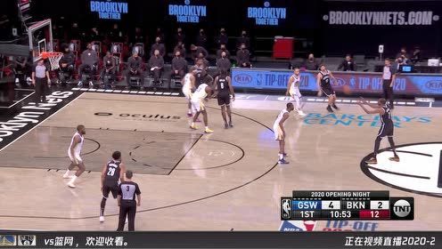 【NBA集錦】死神歸來！杜蘭特蠻橫急停干拔連砍5分