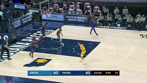 【NBA集錦】手感說來就來 伯克斯內(nèi)突外投連砍5分