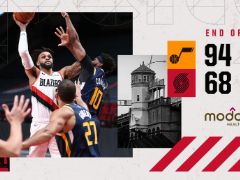 NBA常规赛：三节战罢，爵士94-68依旧领先