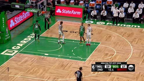 【NBA集錦】大心臟球員！杰倫-布朗弧頂三分命中