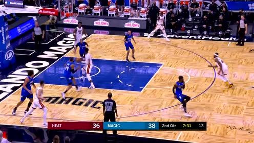 【NBA集錦】身體優(yōu)勢碾壓！希羅底角連線阿德巴約扛起防守掛筐暴扣