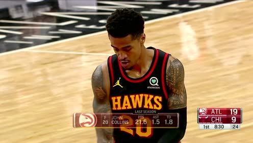 【NBA集錦】給新秀上一課！科林斯迎面干拔跳投殺人又誅心